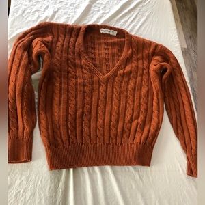 V-neck sweater